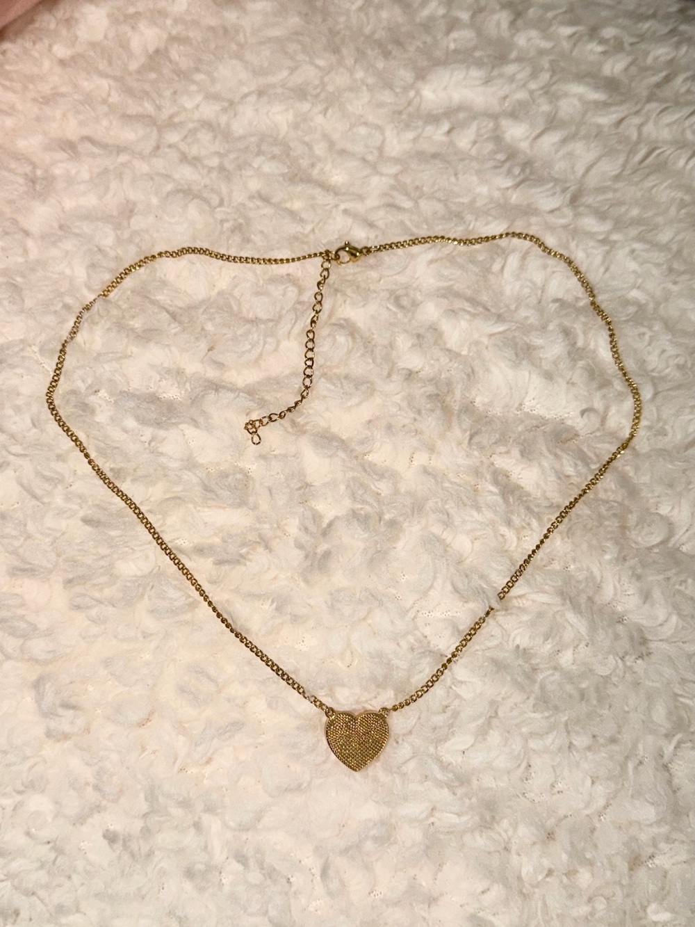 Brand New 18k Gold Necklace With Pink Heart Star Pendant - Fabulous Find - Picture 6 of 9